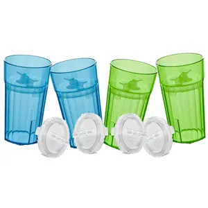 4-pack Blue & Green Reflo Smart Cups 4-pack Blue & Green Reflo Smart Cups