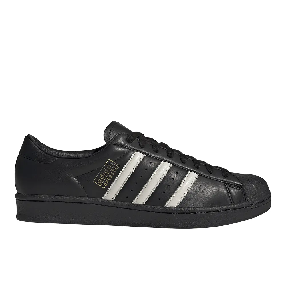 adidas Mens Superstar Vintage Sneakers Shoes Casual - Black