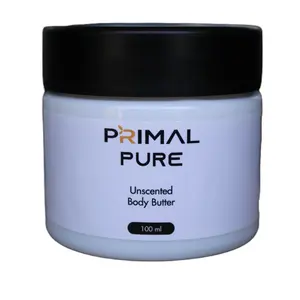 Primal PURE:  All Natural Unscented Whipped Moisturizing Body Butter for sensitive, dry and dull skin.