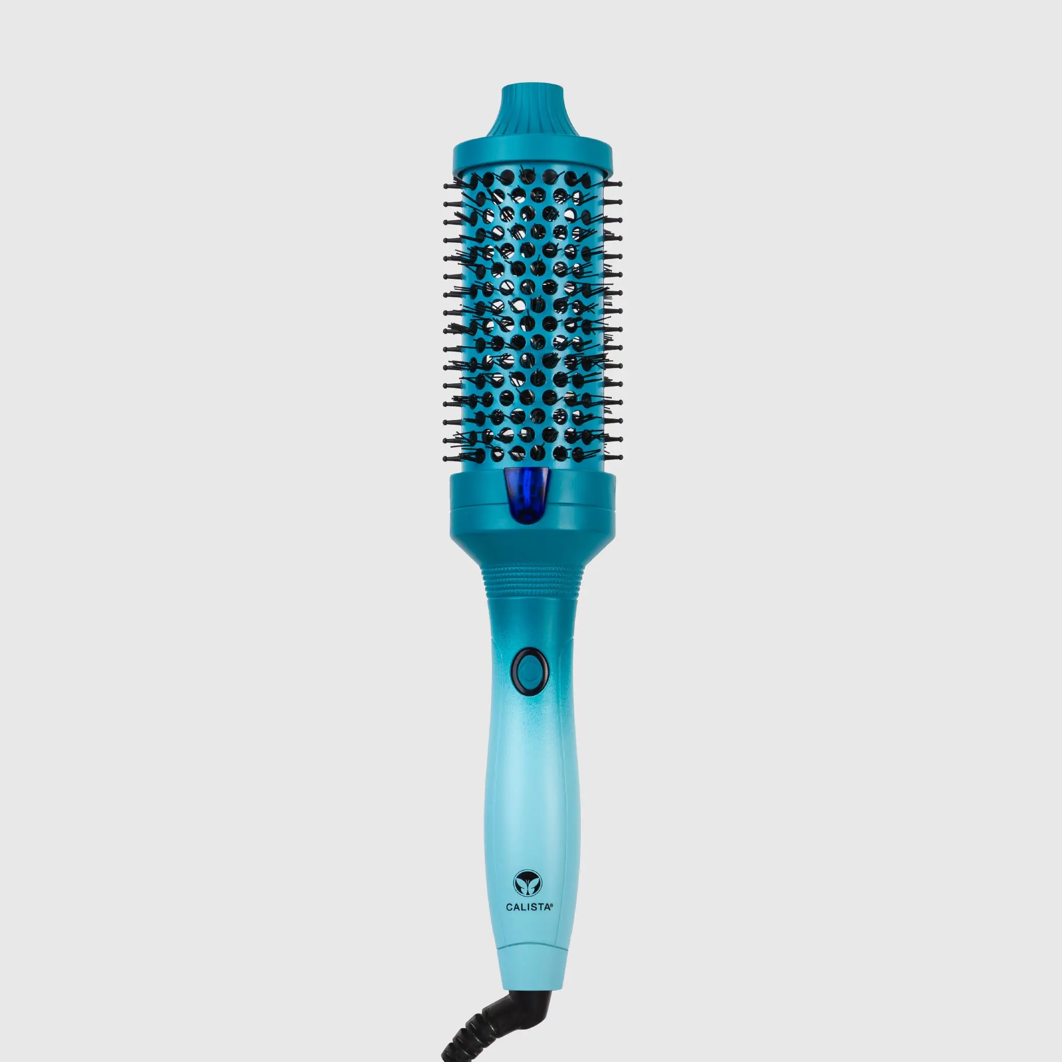 FAUXblo Thermal Blowout Brush 1.77" - Airless, Heated Blowout Tool for Long Hair - Fusion Technology
