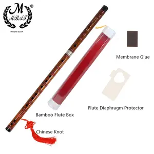 Professional Bamboo Flute C D E F G Keys, Premium Chinese Recorders, High-Quality Woodwind Instrument, Ideal for Musicians