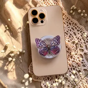 Celestial Butterfly MagSafe Phone Grip: Coquette Fairycore Aesthetic Magnetic Phone Holder, Whimsical Fantasy Feminine Cottagecore Kindle
