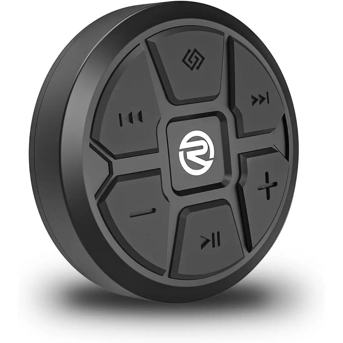 Waterproof  Media Button Steering Wheel Remote Control for Car Bike Motorbike Boat Powersports Compatible iPhone 16 Pro/16  Galaxy or Any Android Device