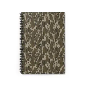 Original Bottomland Everything Bottom Lands Camo Journal - Spiral Bound Notebook with Camouflage Design