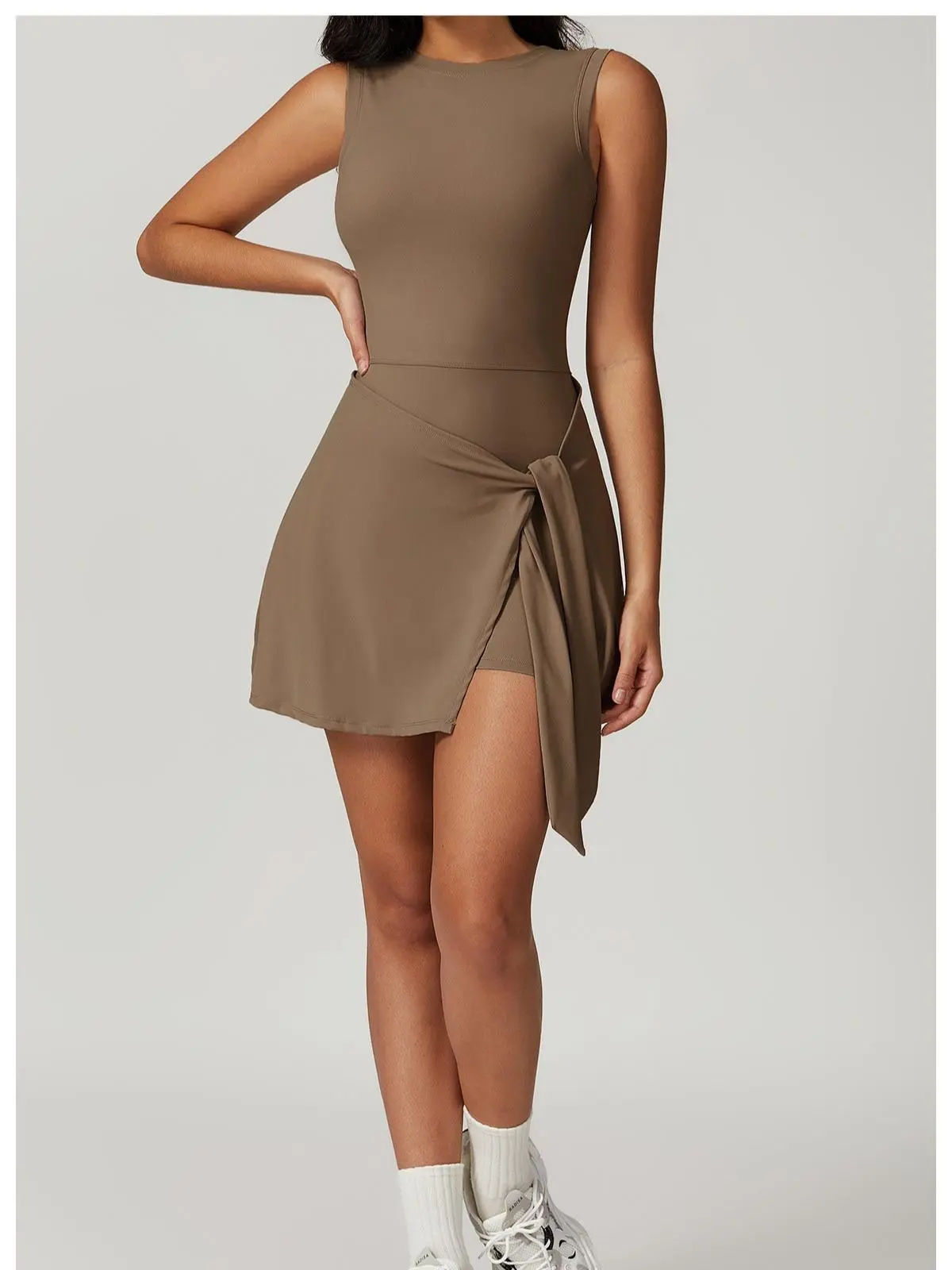 Tennis Dress For Womens Sleeveless Yoga Golf Athletic Dresses Ruffle Side Slit Workout Dress Built in Shorts summer vacation hem sport - TikTok Shop Tennis Dress For Womens Sleeveless Yoga Golf Athletic Dresses Ruffle Side Slit Workout Dress Built in Shorts summer vacation hem sport - TikTok Shop