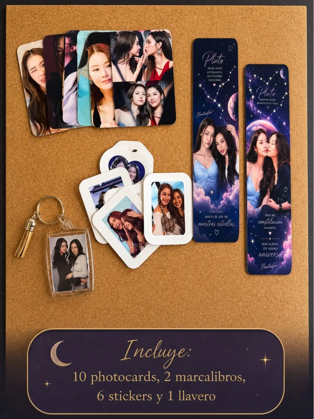 NamtanFilm Arte GLBundle - Includes Photocards, Bookmarks, Stickers, and Keychain