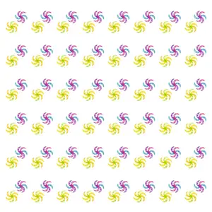 1 3/4" Bulk 48 Pc. Multicolored Neon Plastic Spin Top Fidgets