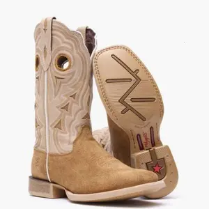 Lady Rebel Pro Women's Cashew and Bone Western Boot