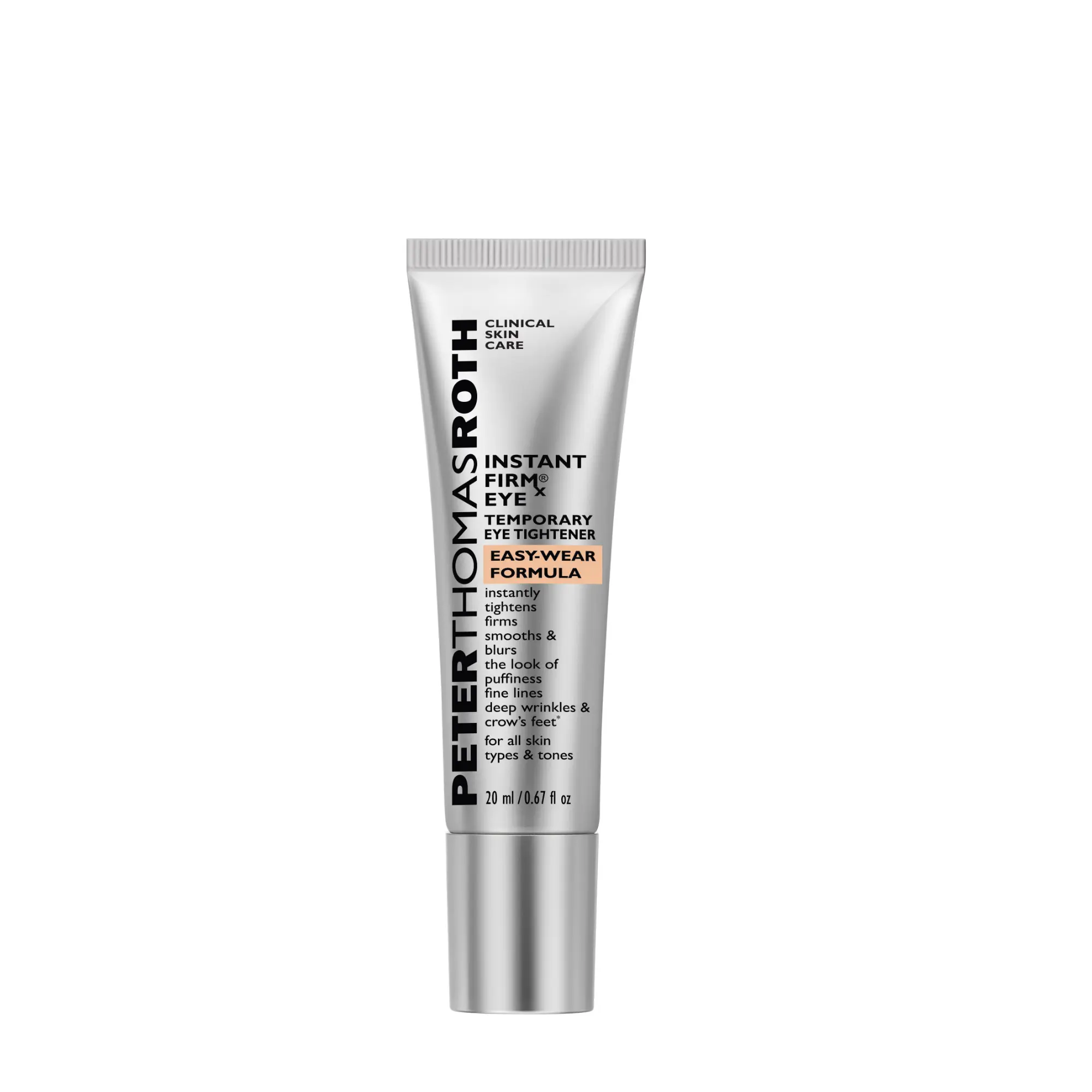 Peter Thomas Roth Instant FIRMx Eye Temporary Eye Tightener Easy Wear Formula (20 ml) No Brush Refill Tube Peter Thomas Roth Instant FIRMx Eye Temporary Eye Tightener Easy Wear Formula (20 ml) No Brush Refill Tube