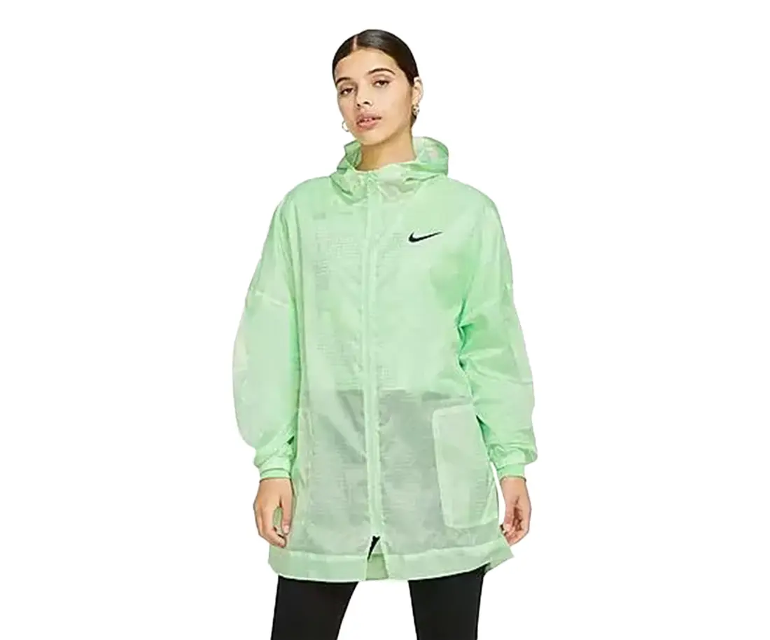 NIKE Sportswear Indio No Women's Jacket - Woven Loose-Fitting Full-Zip Design for Female Casual Wear