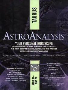 USED-AstroAnalysis: Taurus (AstroAnalysis Horoscopes) by Amer. AstroAnalysts Institute (Paperback)