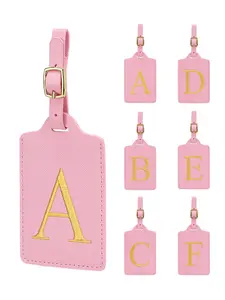 26 letter personalized luggage tag, cruise luggage tag, essential luggage tag for Carnival cruise ships, transparent luggage tag suitable for all cruise companies, unique travel luggage bag tag, luggage identification tag, luggage tag