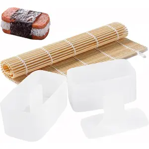 Clear Musubi Press Mold, Musubi Mold Kit, Non-stick Onigiri mold,  Sushi Maker Mold, Hawaiian Musubi Maker
