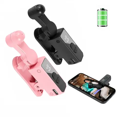 2026 Upgraded Unisex Hands-Free Auto-Tap Cellphone & Tablet Accessory, Rechargeable Wireless Clicking Tool with Built-In Battery & LED Screen, for iOS/Android, Reward Tasks, Festive Party Bag Gift Accessory