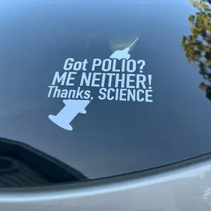 Thanks Science Vinyl Car Decal
