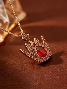 1 high-end and atmospheric crown shaped necklace, suitable for daily wear, vacation and dating occasions, and also a surprising and exquisite small gift.