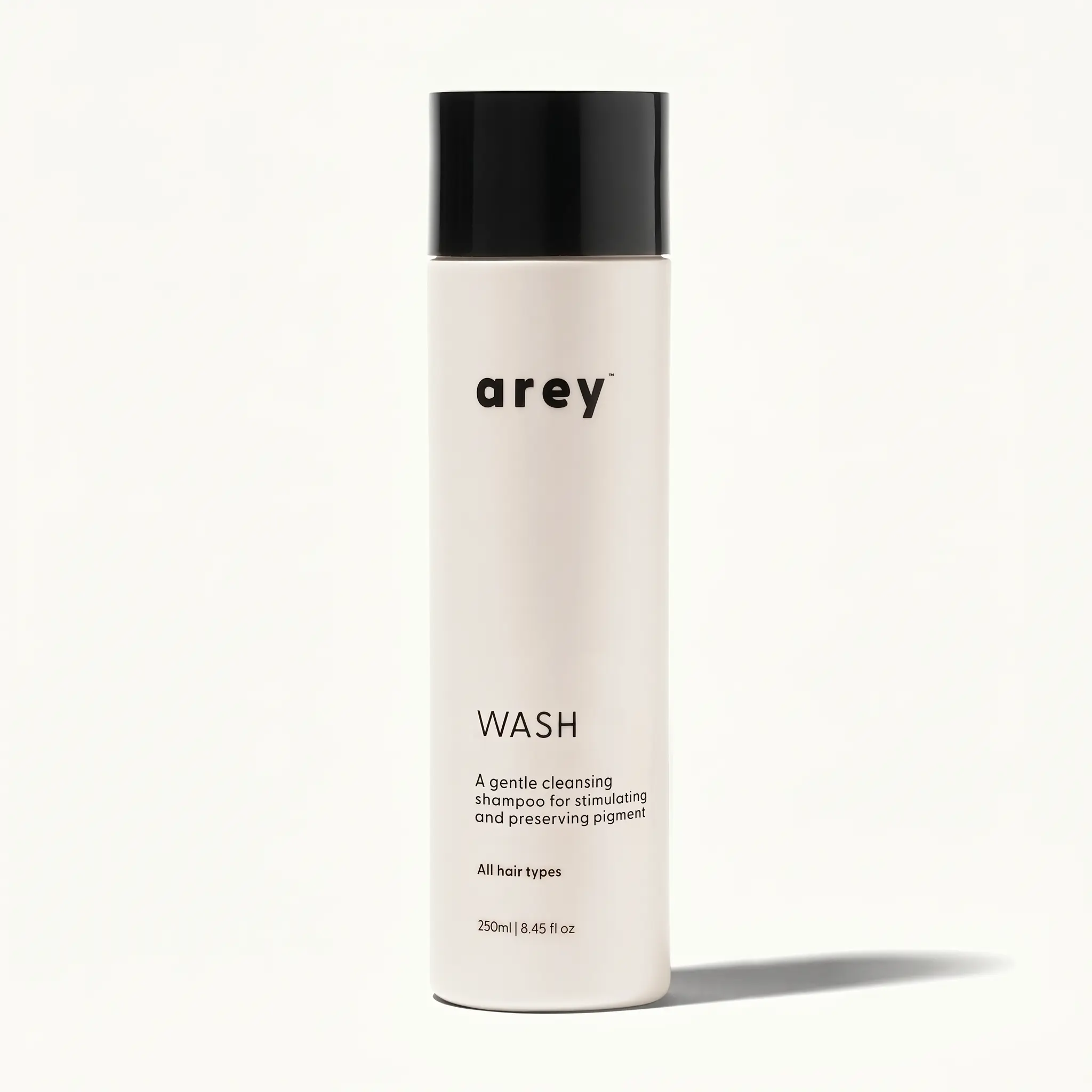AREY Wash Shampoo – Peptide Shampoo for Grey Hair Care, Scalp Cleansing & Hair Strength Support (Sulfate-Free Daily Shampoo)