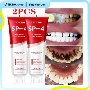 SP-4 Probiotic Whitening Toothpaste - Enhanced Formula with Probiotics for Teeth Whitening and Gum Health - Enamel-Safe, Fluoride-Free, Fresh Mint Flavor,4.23oz#cozyvibes #effortlessbeauty
