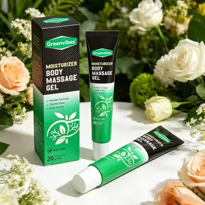 Greenvibes 20g Body Massage Gel, Gentle Daily Care Formula, Alleviates Body Discomfort and Delivers Deep Skin Hydration