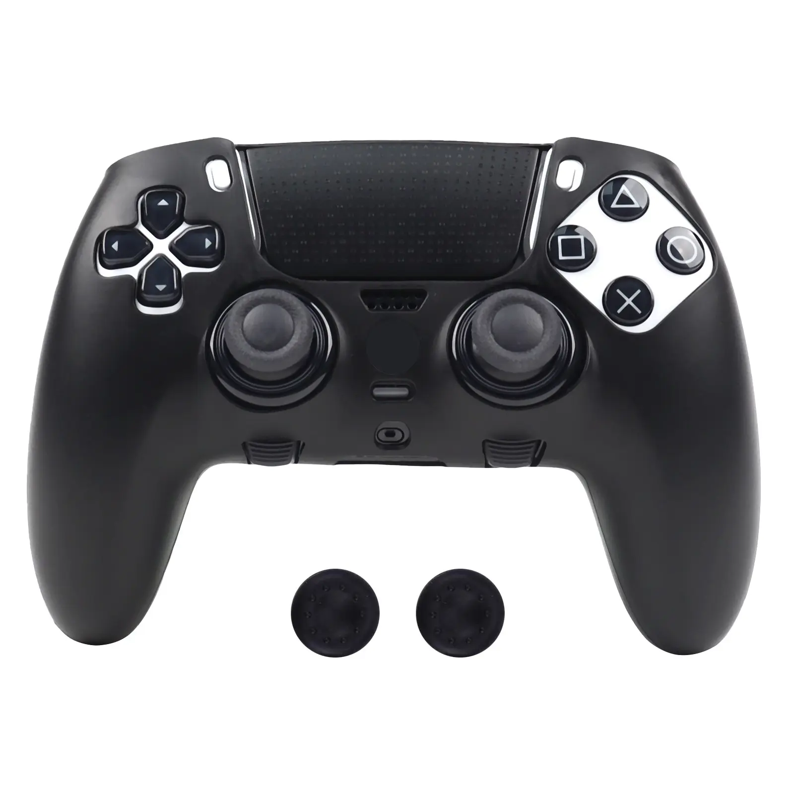 Soft Silicone Gamepad Wear-Resisting Protective Cover Skin Grip Case Joystick Cover For PS5 Edge Controller Skin for DualSense Edge Controller Gaming Console Accessory Game Console Accessories Gaming Accessories