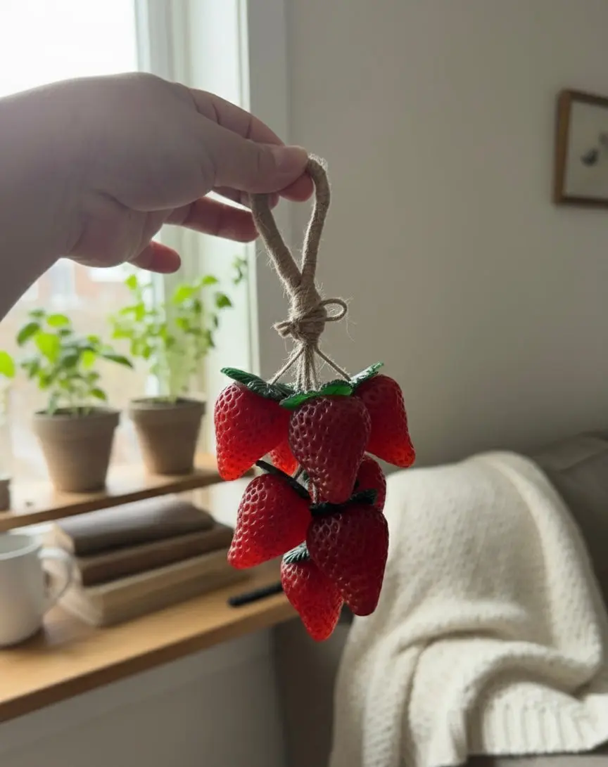 Strawberry Cluster Soap | Handmade Fruit Soap Bar