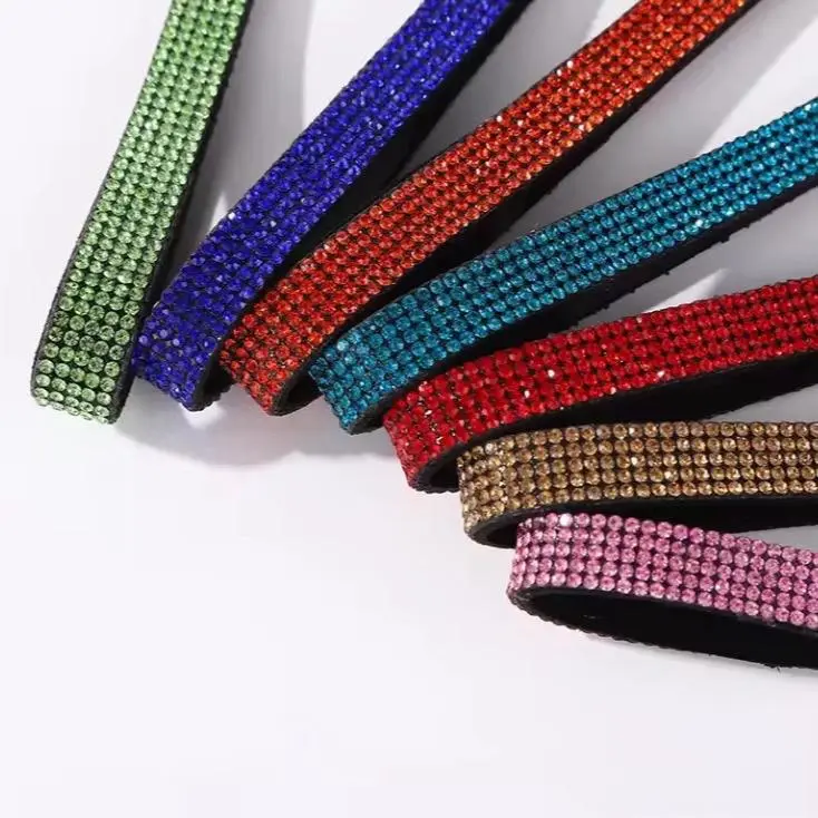 Women's Fashion Rhinestone Wristbands - Multi-Use Bling Accessories: Phone Lanyard, Colorful Car Keychain Wrist Strap Pendant in Vibrant Shades, Smartphone