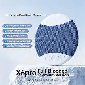 The newly upgraded ultra-thin pillow speaker in 2026 is equipped with an audio system that is beneficial for sleep. It has a timer function and an in-built sleep-inducing aroma function, and the sound quality is clear, Portable Bluetooth Speaker