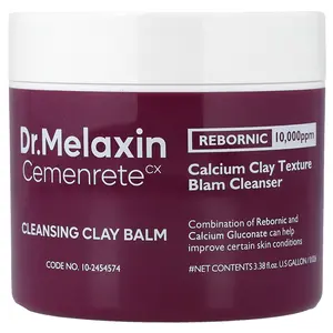 Dr.Melaxin Cemenrete Cleansing Clay Balm, 3.38 fl oz (100 ml)
