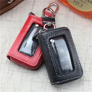 Keep Your Car Keys Organized & Secure - Portable Key Holder, Car Key Protector with Zipper Case & Metal Hook