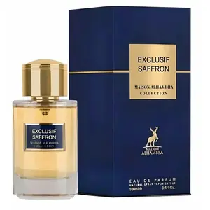 Exclusif Saffron by MAISON ALHAMBRA 3.4oz EDP Spray for UNISEX Exclusif Saffron by MAISON ALHAMBRA 3.4oz EDP Spray for UNISEX