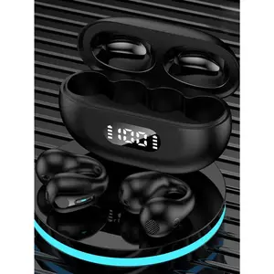 Clip-on Bluetooth earphones, ergonomic design, high sound quality, waterproof and dustproof wireless earphones