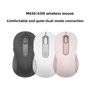 M650/M650L Bluetooth Dual-Mode Wireless Mouse for Home Office Business Silent Wireless Mouse