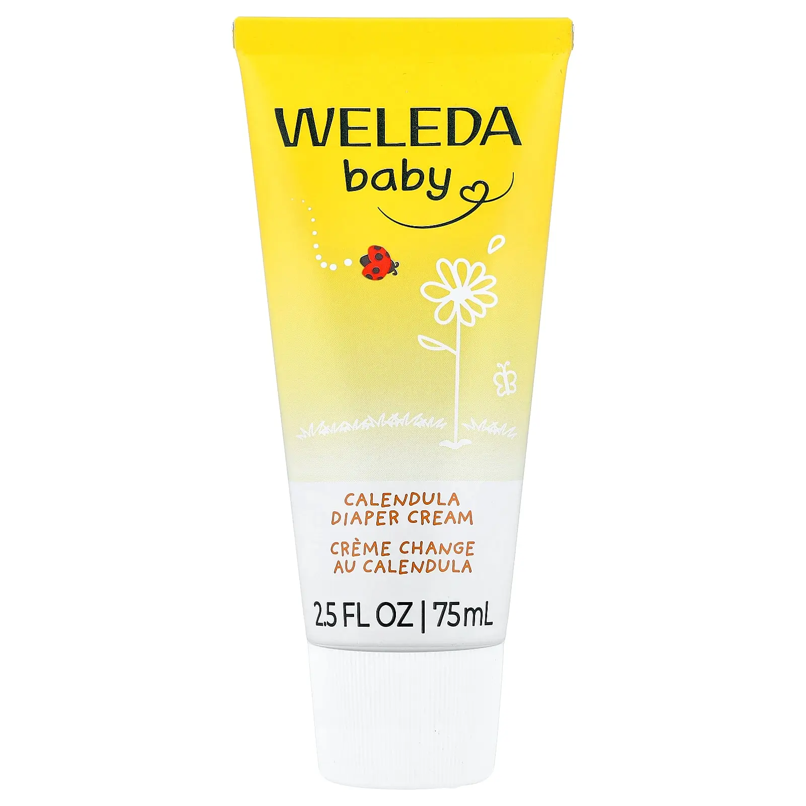 Weleda Baby, Calendula Diaper Cream, 2.5 fl oz (75 ml)