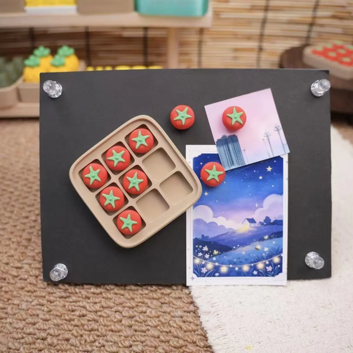 3D printed novel and unique refrigerator magnets