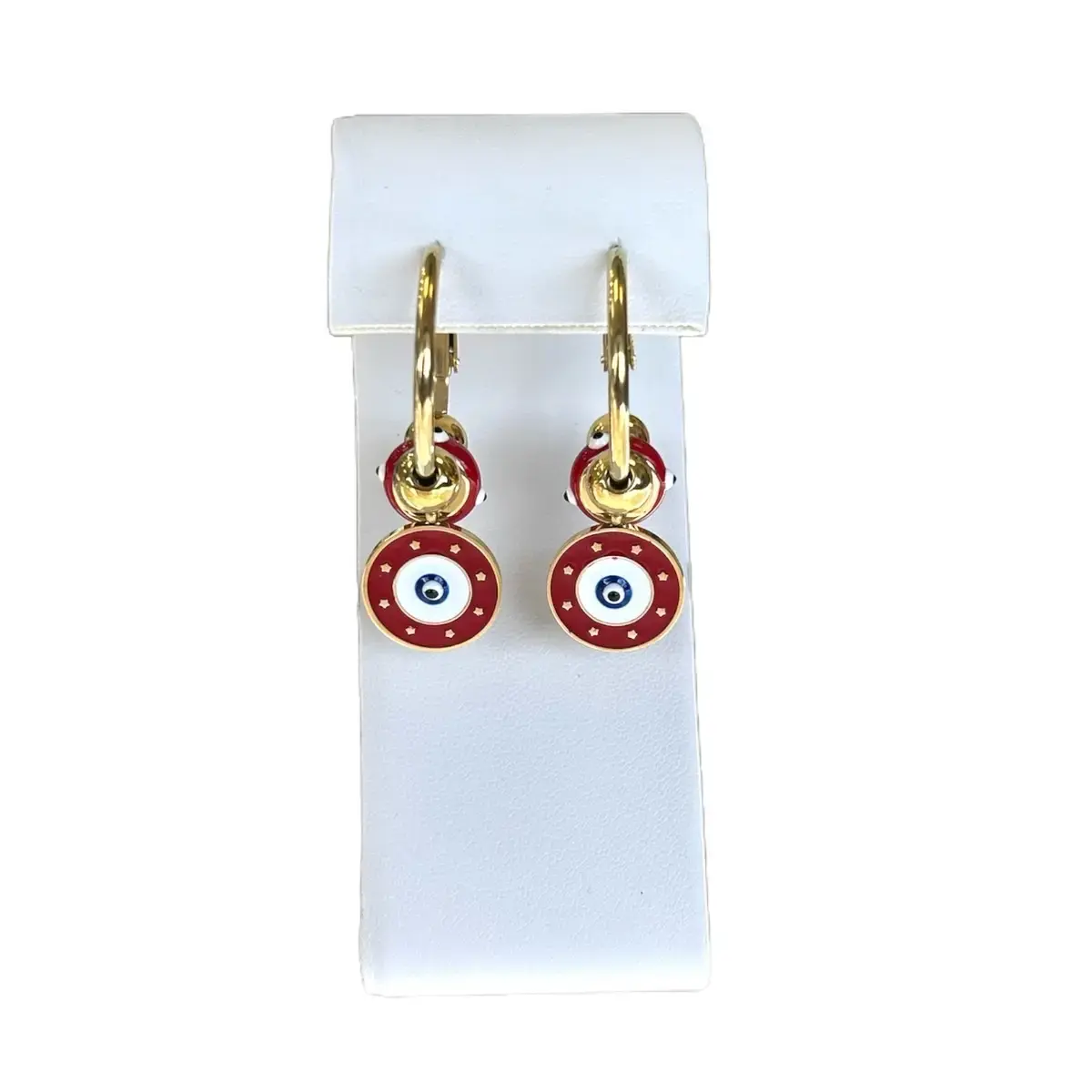 eye earrings