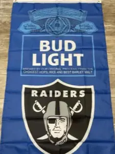 Raiders Budlight Banner