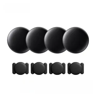 4-Pack Location Tracking Smart Tag for ios Find My Key Bag Finder Tracker Kits With Strong Magnetic Suction Silicone Shell