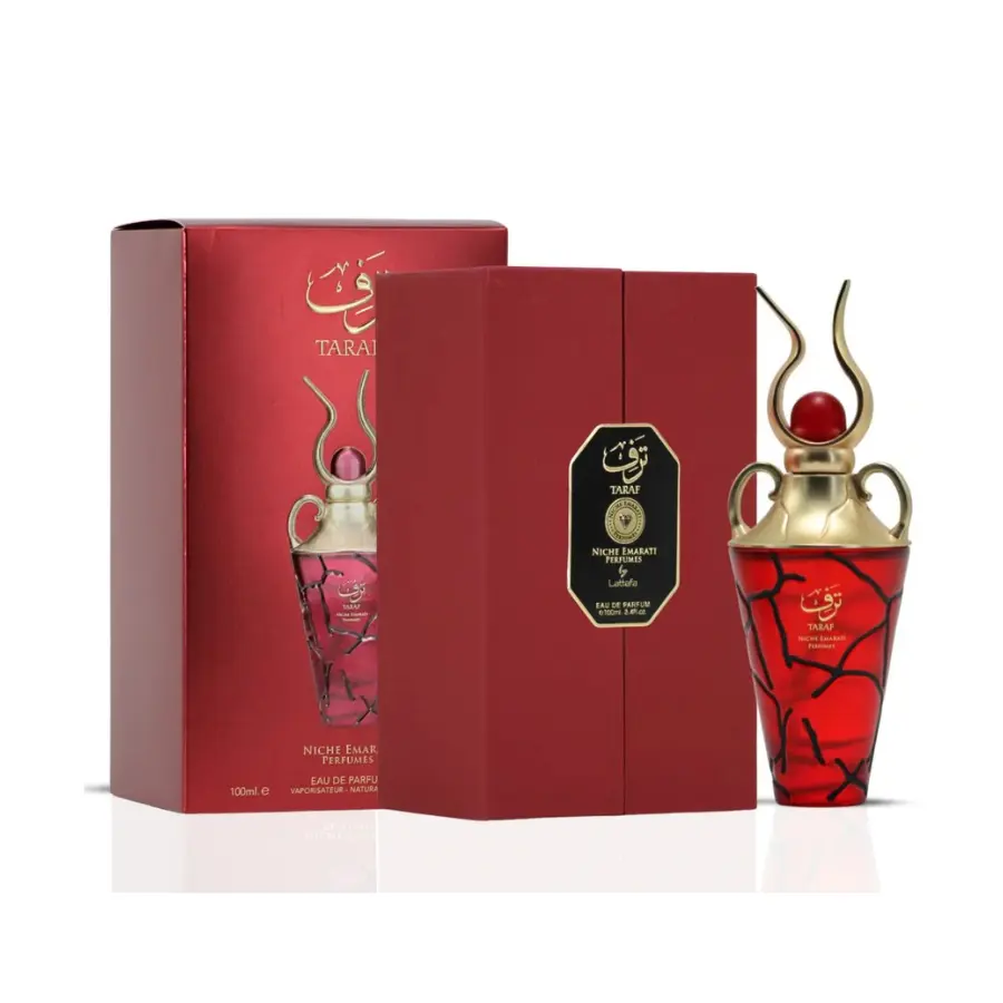 Niche Emarati Taraf Eau De Parfum 3.4FL.OZ By Lattafa For Unisex Edp Perfume Fragrance Floral Musk