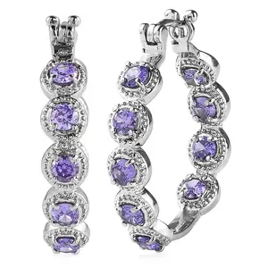 Cubic ZirconiaEarrings in Stainless Steel