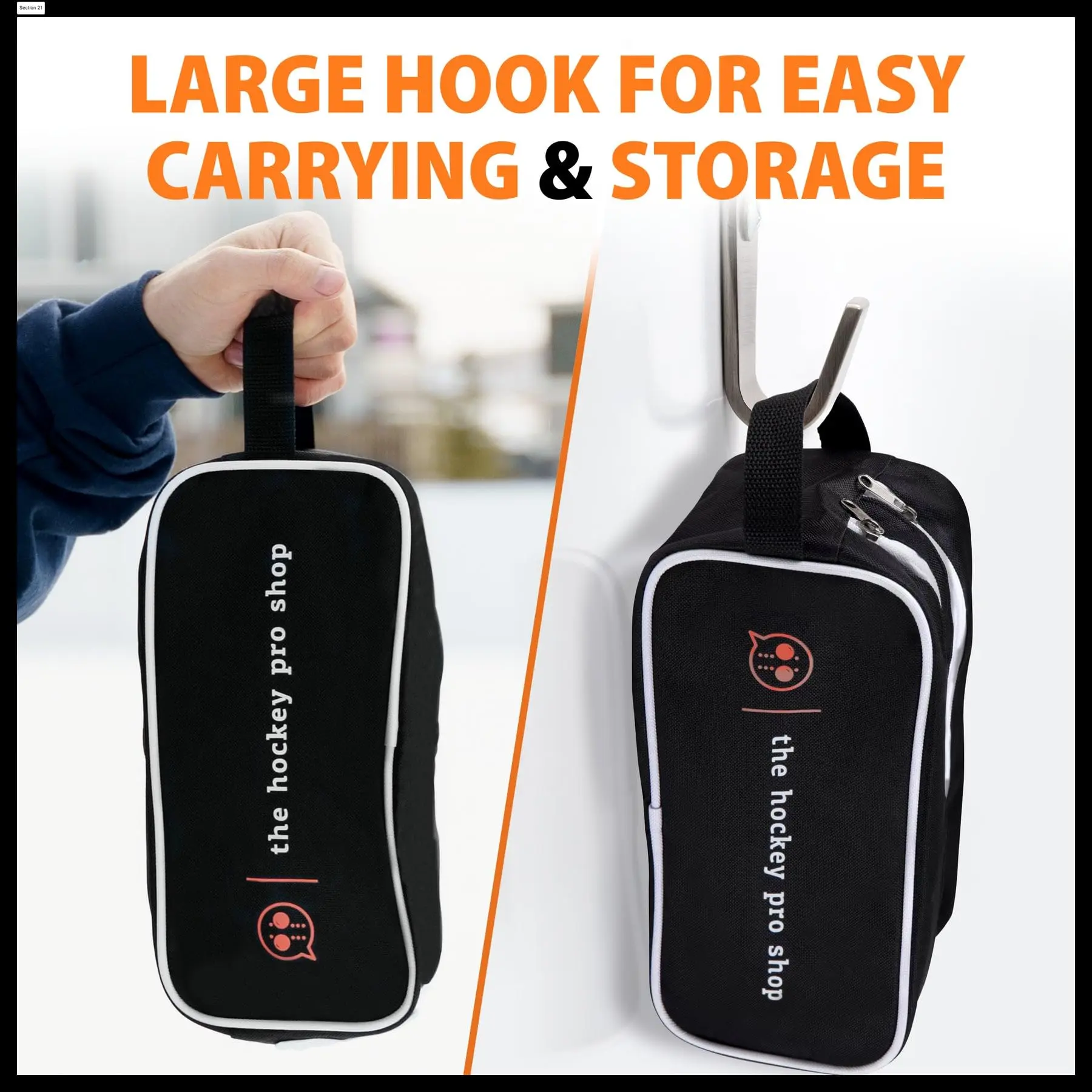 the hockey pro shop Hockey Tape Bag - Hockey Stick Tape, Sock Tape, 3 Rolls of White Hockey Tape & Hockey Scissors