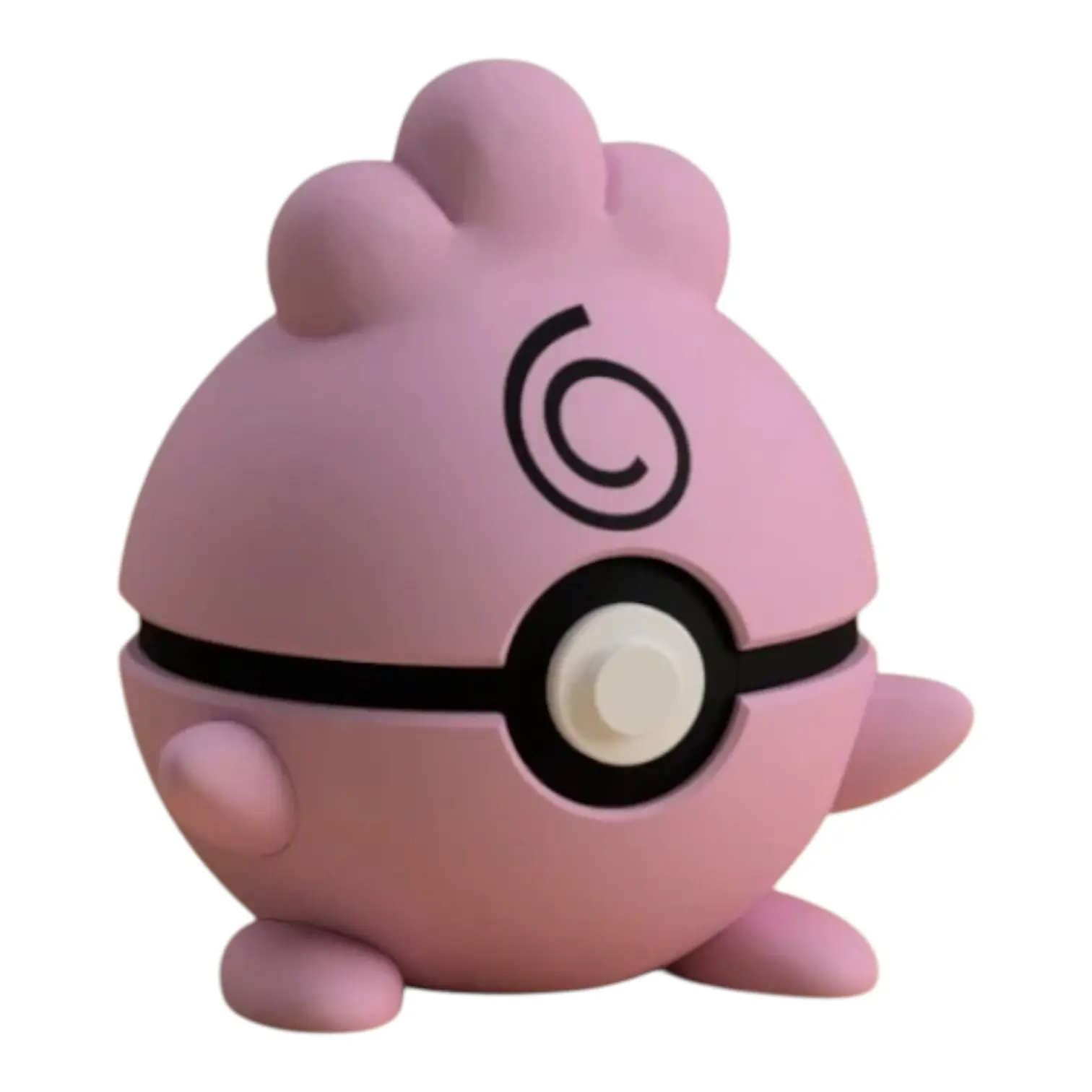 Igglybuff Poke Ball - Inspired 3D Printed Collectible