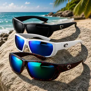 Costa Style Polarized Sunglasses 2026 – UV400 Anti-Glare Driving Fishing Beach Outdoor Eyewear