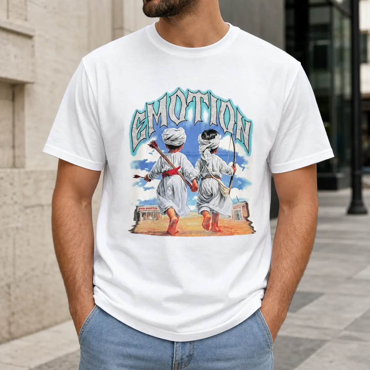 Unisex 100% Cotton Vintage Emotion Childhood Friendship Archer Graphic T-Shirt - Classic Round Neck Short Sleeve Menswear Top, Soft All Seasons Sports & Outdoor Casual Streetwear,clothing,mother,soccer