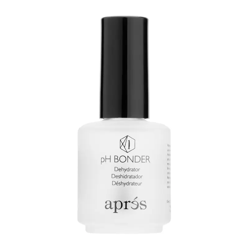 APRÉS Nail pH Bonder 15ml, Nail Dehydrator & Prep Solution for Gel-X, Gel Polish & Acrylic Nails, Removes Oil for Better Adhesion, Helps Reduce Lifting