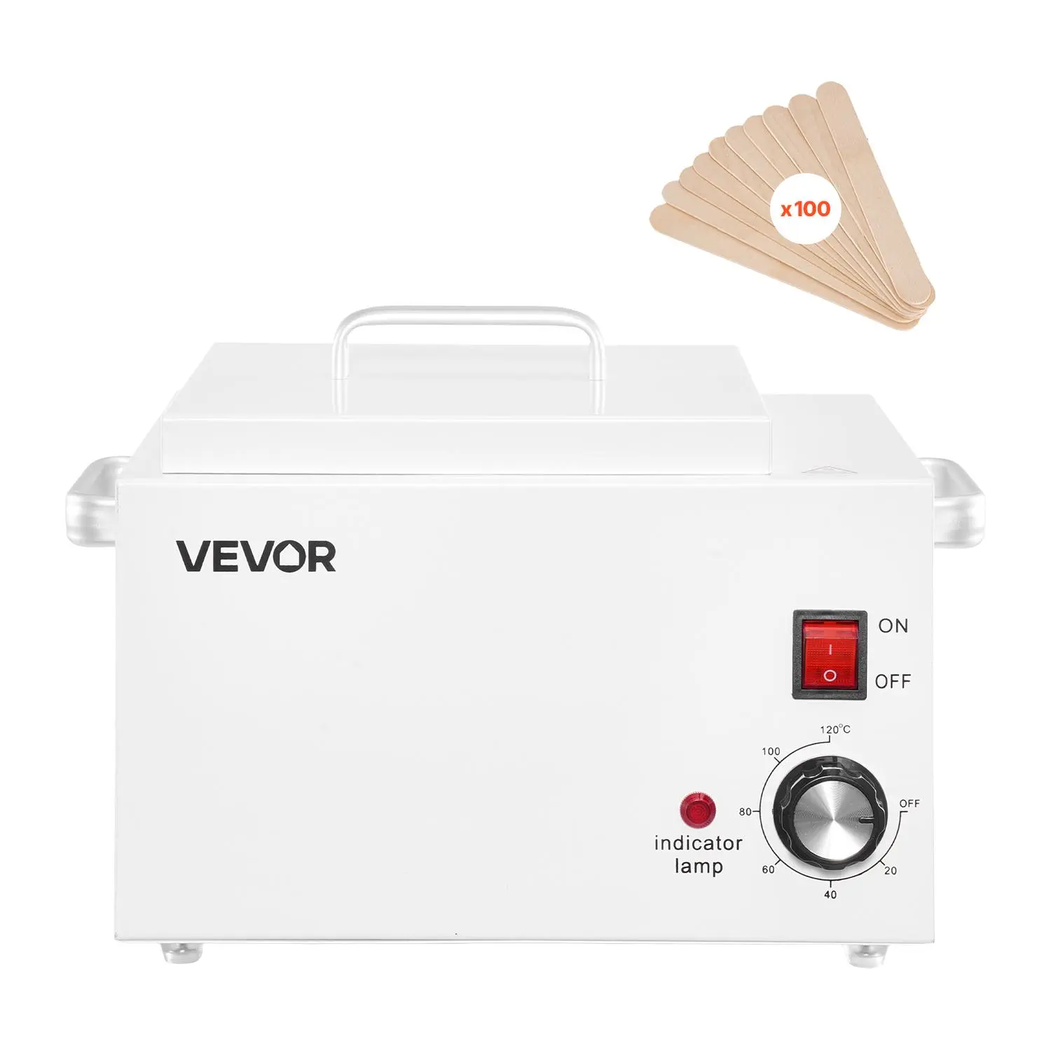 Professional Wax Warmer, 3000ml Large Capacity Pot for Full Body Hair Removal with Anti-Scald Handle, Non-Stick 7-inch Diameter Pot for Body Care, Waxing, Self Care Products, Adjustable, Overheat Protection, Soft Wax Waxing, Gentle Waxing
