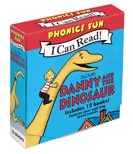 Danny and the Dinosaur 12-Book Phonics Fun (I Can Read Phonics: Volume Number 7) by Syd Hoff||Syd Hoff [Paperback Book]