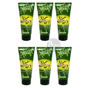 DREAM Nourishing Olive Oil Body Moisturizer Lotion - 100ml Daily Hydrating Skincare for All Skin Types, Bulk Pack of 6 Tubes, Body Care for Long-Lasting Moisture