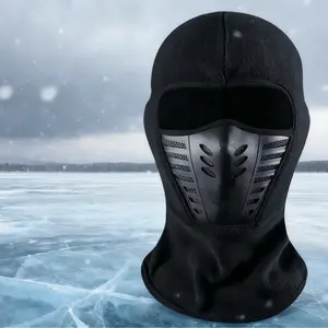 Thickened Windproof Winter Balaclava Headset, Face Protection Design, Full Head Neck Protection, Ideal for Extreme Weather Skiing Motorcycle Riding Outdoor Sports, Windproof Face Mask
