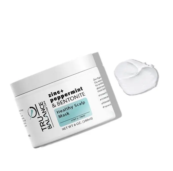 Zinc + Peppermint and Bentonite Healthy Scalp Mask