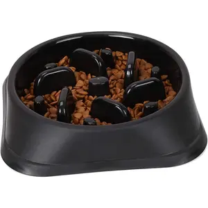 Dog Feeder Slow Eating Pet Bowl Eco-Friendly Non-Toxic Preventing Choking Healthy  No Brand